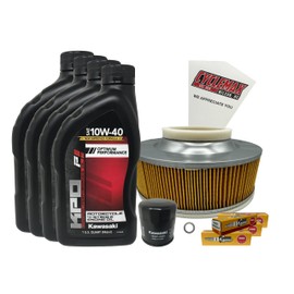 Cyclemax Standard Tune Up Kit with Spark Plugs compatible with Kawasaki 2000-2008 Vulcan 1500