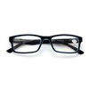 V.W.E. Men Lightweight Rectangular Readers Spring Hinge Matte Reading Glasses