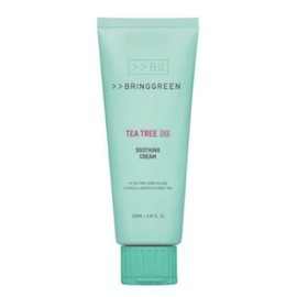 Bringgreen Tea Tree Cica Soothing Cream Plus 100ml Sebum Control Cream / 브링그린 티트리 시카 수딩 크림 플러스 100ml 피지컨트롤 크림
