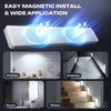5 Packs Under Cabinet Lighting, 10inch Motion Sensor Light Indoor,