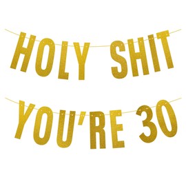 Holy You're 30 Birthday Decorations