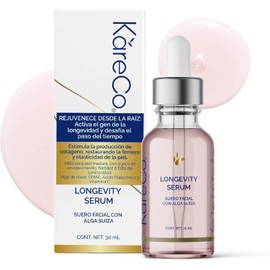 KareCo SERUM FACIAL CON ALGA SUIZA | Serum Facial Antiedad | Redefine la Firmeza y Mejora la Elasticidad con Alga Suiza, Acido Hialuronico, Vitamina C | Skin Care Premium Avanzado.