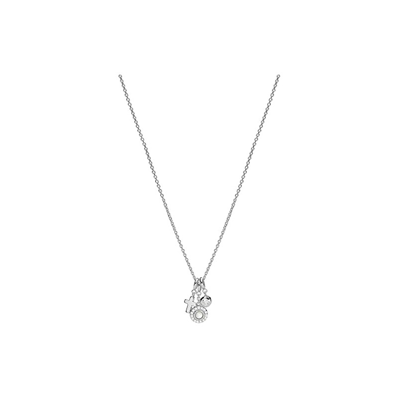 Fossil womens Sterling silver 0 No Gemstone Necklaces - JFS00539040