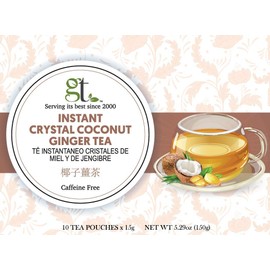 Instant Coconut Ginger Tea (10 Tea Bags)