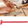 T Square Ruler Aluminum Alloy Removable Woodworking Scriber Art Framing