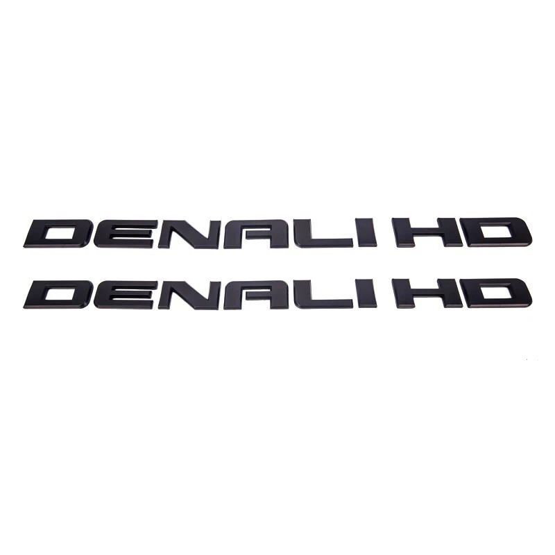 AutoTattoo Denali HD Side Door Tailgate Letter Nameplate Emblem Badge