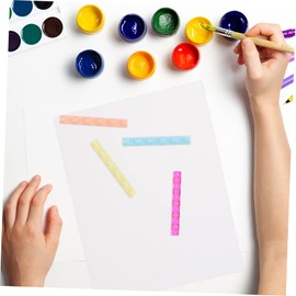 Healeved 32pcs Acrylic Nail Brush Holders Nail Pen Rests Storage Lightweight and for Manicure Enthusiasts and Professionals