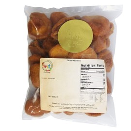 Dried Peaches 2 Pound 32 oz Bulk Bag, Dried Fruit Peaches