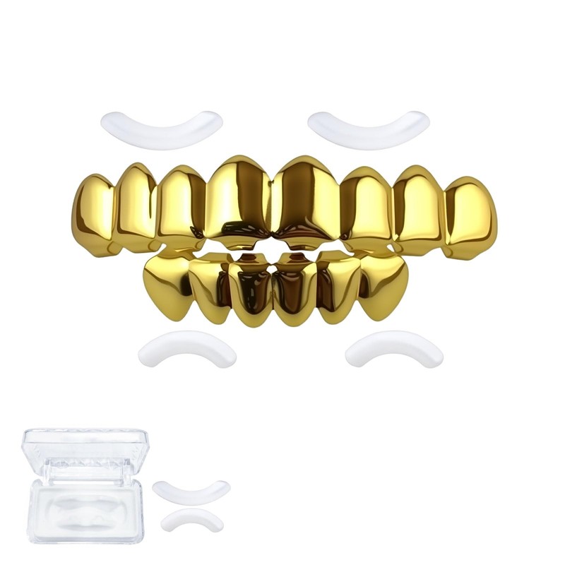 6-8 Teeth Grillz Mold Kit, Easy to Use for Custom
