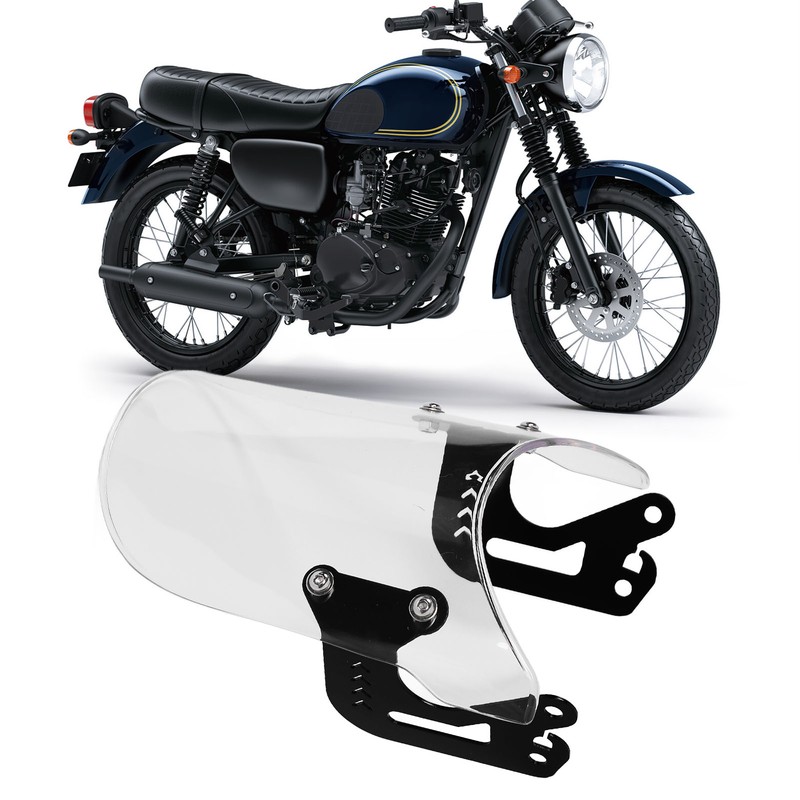 Motorcycle Windscreen Deflectors PC Reduced Wind Resistance Fairing Windshield for