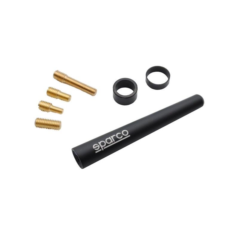 SPARCO CORSA SPA438 Sparco Corsa Antenna 90mm Black (Matted)