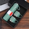500ml Stainless Steel Vacuum Flask Set Portable Insulated Bottle with