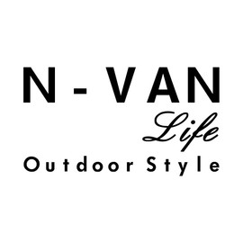 [KAIMIRU STORE] N-VAN Honda N Van Nuban Light Car Light Van Outdoor Camping Cut Letter Sticker Large Size 10.6 x 5.9 inches (27 x 15 cm) (k_071_black_nvan)