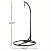 JvFun Hanging Chair Stand Only ,Hammock Chair Bottom for Indoor