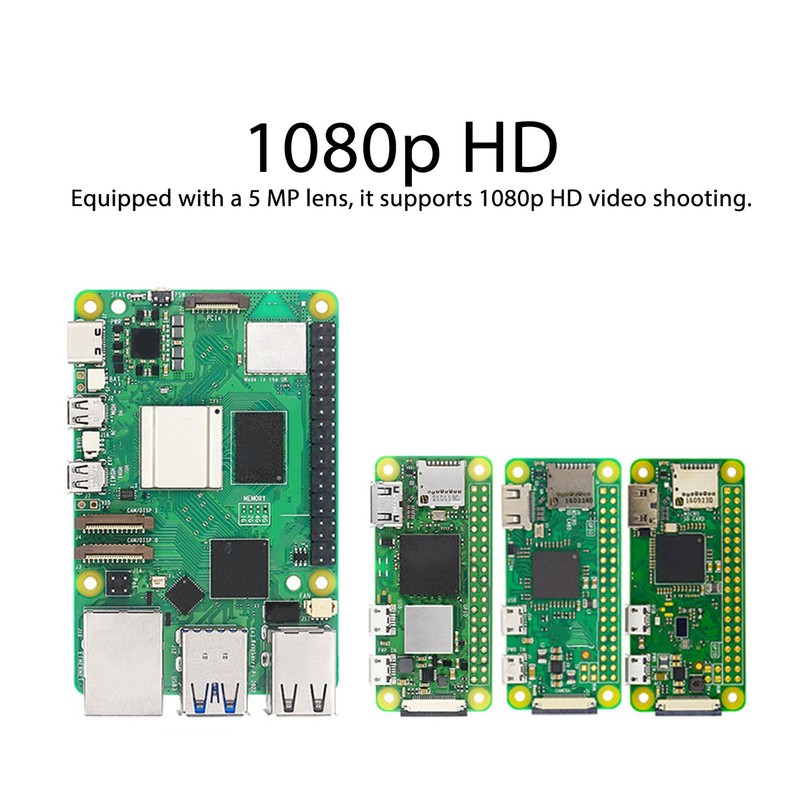 Camera Module 130° Wide Angle 5MP IR Night Vision 1080P