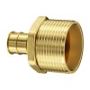 25pcs 1/2\" Brass Pipe Fittings Clamp-Style 1/2 NPT External Thread