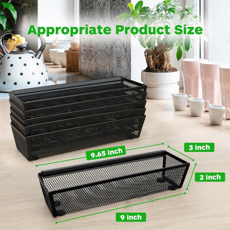QIUKUN Silverware Drawer Organizer, Silverware Organizer for Drawer, Utensil Organizer