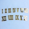 NUO RUI 12 Pcs Roman Mirrored Acrylic Numerals for a