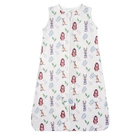 TotAha Light Baby Sleep Sack 0-6 Months 0.5 TOG, Stretchy Baby Wearable Blanket, Silky Comfort, Buttery Soft Swaddle Transition Sleeping Bag with 2-Way Safe Zippers for Boys and Girls