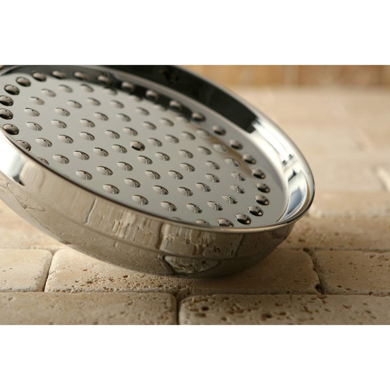 Kingston Brass K124A1 Victorian Raindrop Showerhead, Polished Chrome