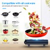 Cusimax Electric Stove, 1800W Infrared Hot Plate, 7 Inch Ceramic