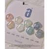 Sujja Gel No. 6 Velvet Gel Nail 8 Piece Set, 1 Set / 수짜젤 6번 벨벳젤 네일 8종 세트, 1세트