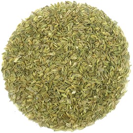 Organic Fennel Seeds Herbal Loose Tea by Marcoina - Whole Seeds, 113g in Resealable bag, Caffeine-Free Tea from Egypt - Perfect for Hot Brews, Cooking, and Spices – Known as Foeniculum vulgare, Florence fennel, Saunf, finocchio – 4oz.