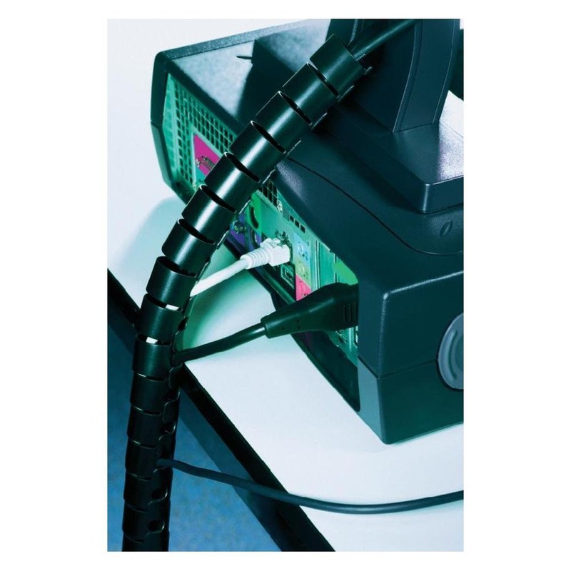 SCHUTZSCHLAUCH GESCHLITZTER SILBER 2 M