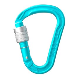 EDELRID HMS Strike Locking Carabiner - Icemint Screwgate