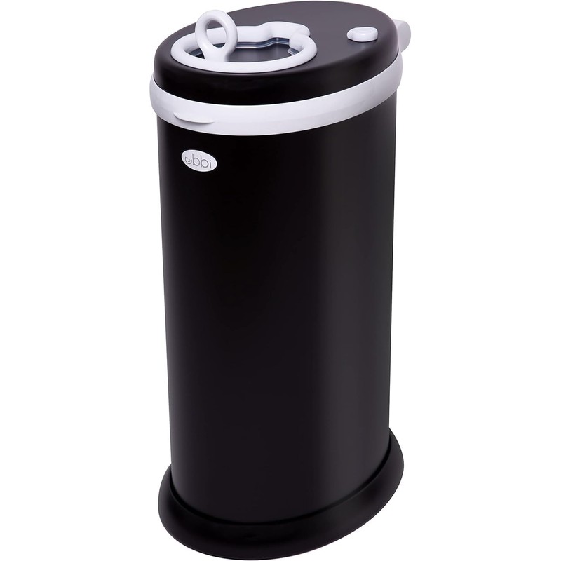 Ubbi Steel Diaper Pail, Odor Locking, No Special Bag Required,