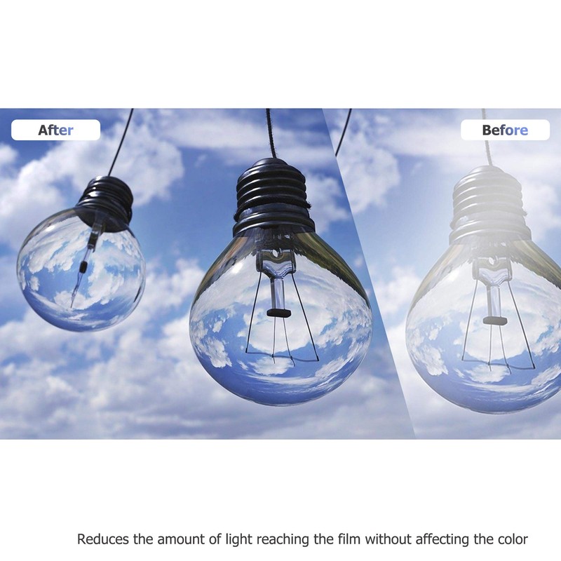 JJC 62mm Variable ND Filter (ND2 - ND2000) Adjustable Neutral