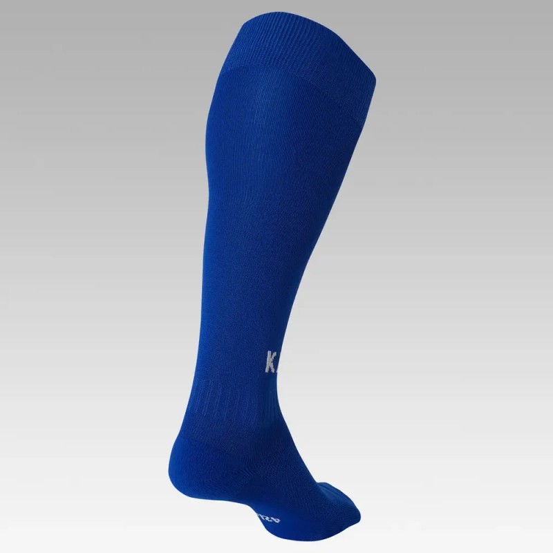 Medias de fútbol blanco Kipsta F100 niños talla 19.5/21/5 ventiladas