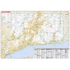 Rand McNally Easy to Read: Connecticut, Rhode Island State Map