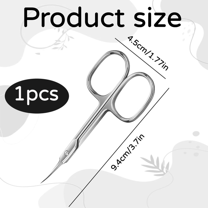 Cuticle Scissors, Extra Fine, Cuticle Scissors, Cuticle Cutter, Professional Cuticle
