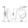 MITSUBA MBW-3E11B Alpha Horn 24V [Horn] 24V Only