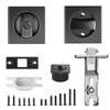 Lipshome Pocket Door Lock, Pocket Door Lock with Key, Pocket