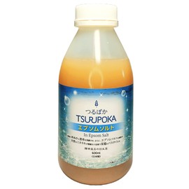 [Trial Size] Tsurupoka Moisturizing Bath Liquid, Epsom Salt, Enzyme Bath, Moisturizing, Bath Salt, 20.3 fl oz (600 ml) (Approx. 6 Doses), Scale Container, For Moisturizing and Beauty