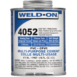 Weld-On 4052 Solvent Cement - Pint