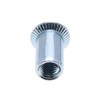 M6 Blind Rivet Nuts, Countersunk Head Round Body Open-ended Threaded