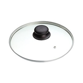 Kitchen Craft Tempered Glass Replacement Lids for Pans Pots and Casseroles - (14CM) to (36CM) (22 cm)
