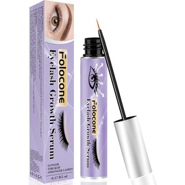 Eyelash Growth Serum, Lash Serum for Eyelash Growth, Boost Lash Growth Serum, Eyelash Serum for Growth and Thickness for Natural Lashes or Extensions, Strong Lashes in 4-6 Weeks