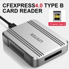 40Gbps CFexpress 4.0 Type B Card Reader - USB4 CF