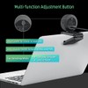 Angetube Webcam 1080p con Anillo de Luz para Streaming: Cámara