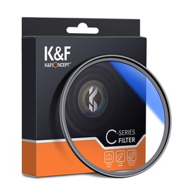 K&F Concept 55mm MC UV Filter, Super Slim/High Transmittance/Anti-Reflective, for Camera Lens