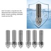 Luocute 6 Pcs Hotend Nozzle, 0.4 0.6 0.8mm Hardened Steel