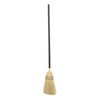 Rubbermaid Commercial Products Lobby Straw/Corn Broom Brown 38-Inch Indoor/Outdoor Broom