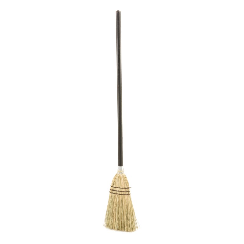 Rubbermaid Commercial Products Lobby Straw/Corn Broom Brown 38-Inch Indoor/Outdoor Broom