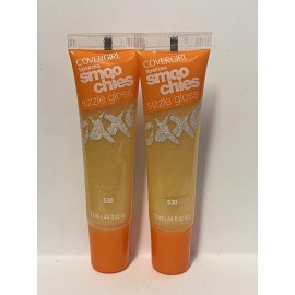 Covergirl Lipslicks Smoochies Sizzle Gloss, # 530 Firecracker, 2 Lip Glosses