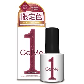 Gel Me One 2025 Winter Limited Color 162 Cherry Sparkle Self Gel Nail Easy Gel Me Color Gel Nail Art Gel me 1