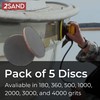 2SAND Mirka Abralon 6-inch Hook & Loop Polishing Discs -